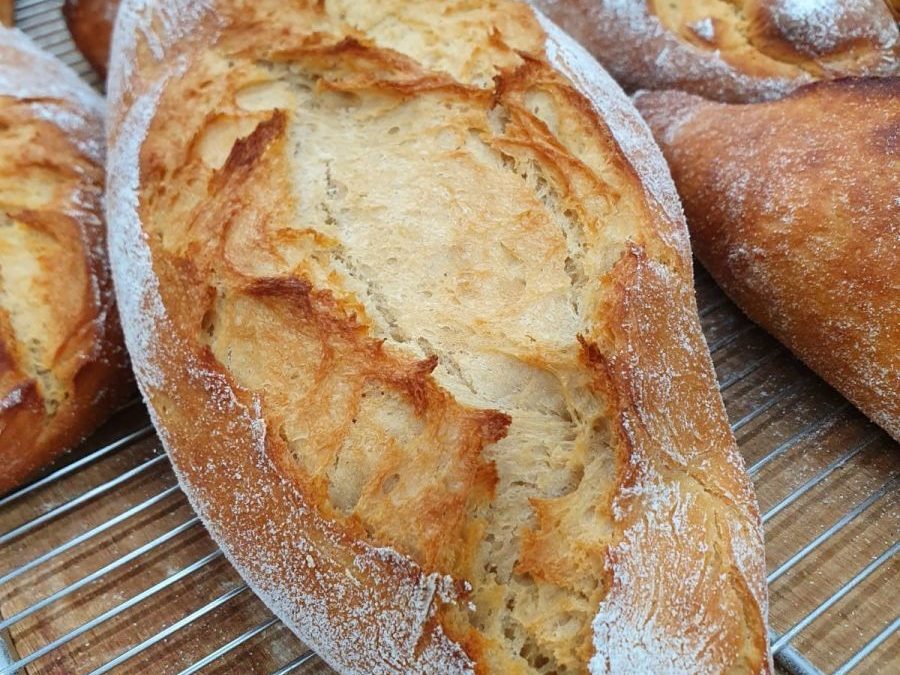 PAN DE ESPELTA CON MASA MADRE